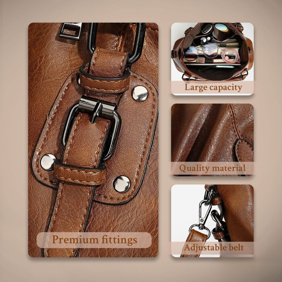 シエナの優雅な魅力｜エレガントなショルダーバッグ