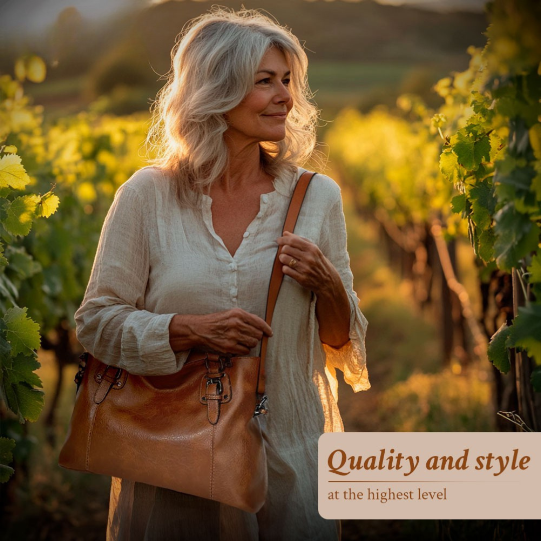 シエナの優雅な魅力｜エレガントなショルダーバッグ