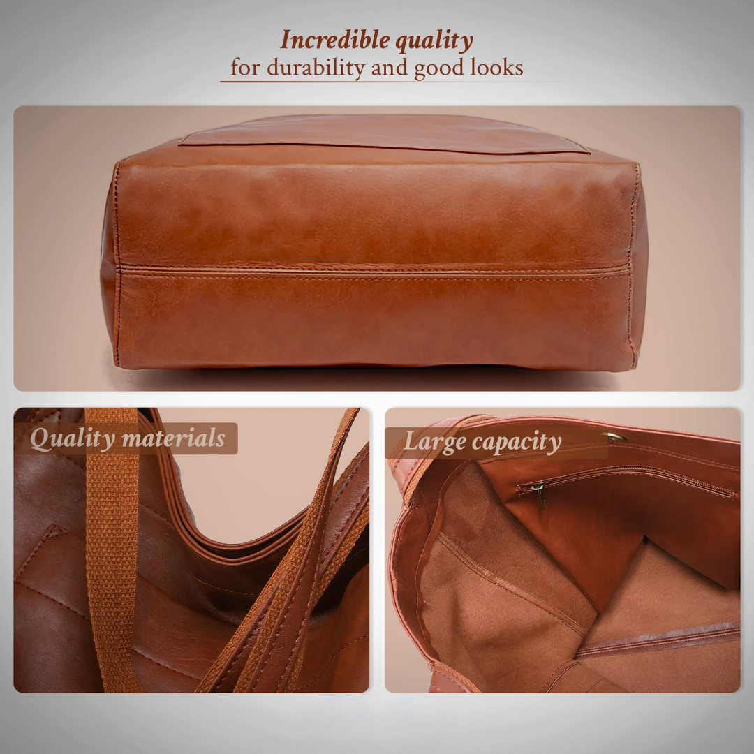 ロレーナのモダンシック｜スタイリッシュなレザーバッグ